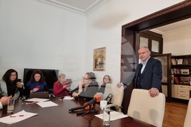 Сергей Станишев - среща с журналисти