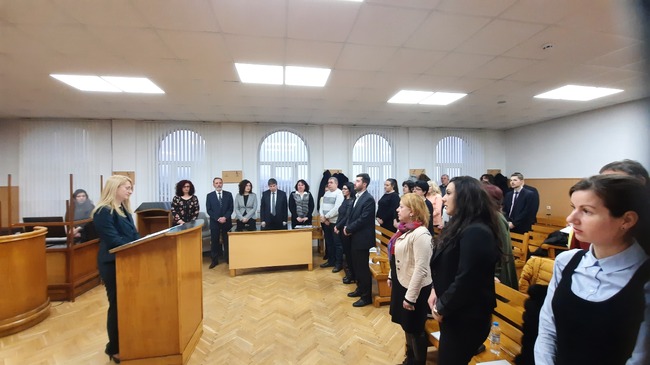 Новите съдебни заседатели на Шуменски окръжен съд положиха клетва