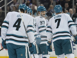 Sharks Rangers Hockey