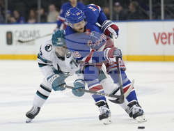 Sharks Rangers Hockey