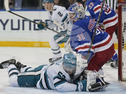 Sharks Rangers Hockey