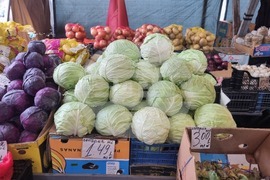 Търговище - пазар - зеле