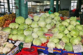 Търговище - пазар - зеле