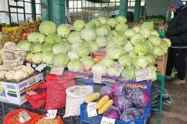 Търговище - пазар - зеле