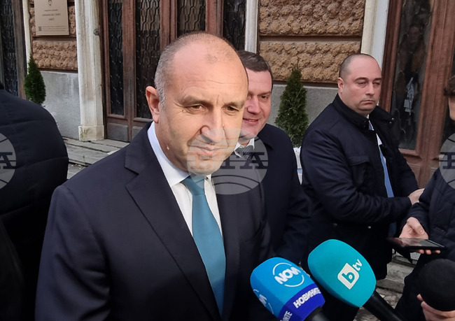 Перник - Румен Радев - посещение