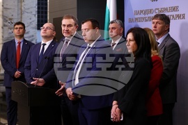 Народно събрание - БСП - Възраждане - брифинг