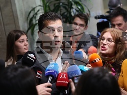 Народно събрание - кулоари - Кирил Петков- изявление