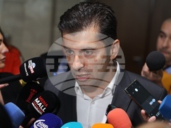 Народно събрание - кулоари - Кирил Петков- изявление