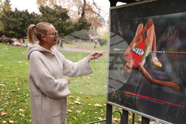 Изложба - 100 години българска лека атлетика - откриване