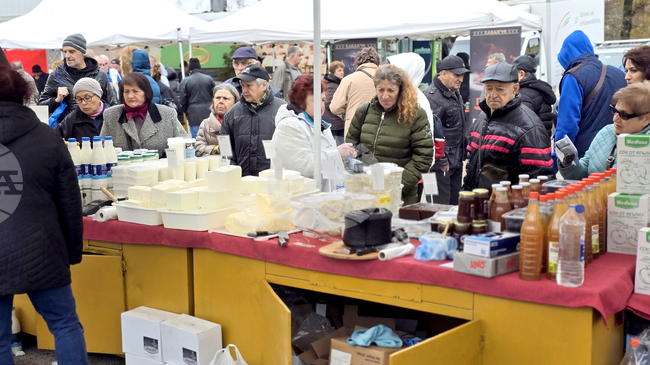 Фермерският пазар в Плевен ще има първо издание за новата година този петък
