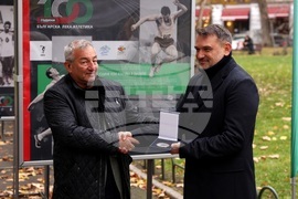 Изложба - 100 години българска лека атлетика - откриване