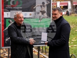 Изложба - 100 години българска лека атлетика - откриване