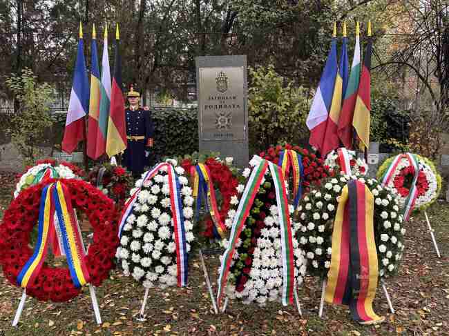 Bulgaria, Germany and France Hold Joint Ceremony in Bucharest in Memory of Soldiers Who Died in WWI
