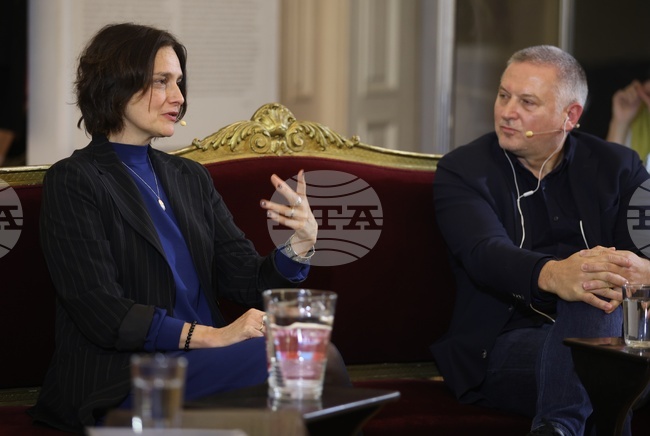 "Литературни срещи"- Георги Господинов - Катя Петровская