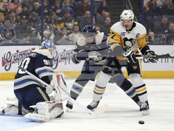 Penguins Blue Jackets Hockey