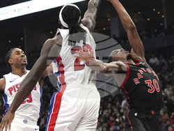 Pistons Raptors Basketball