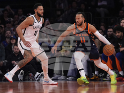 Nets Knicks Basketball