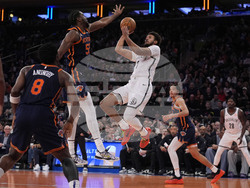 Nets Knicks Basketball