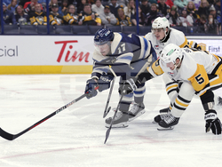 Penguins Blue Jackets Hockey