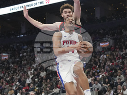 Pistons Raptors Basketball