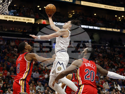 Nuggets Pelicans Basketball