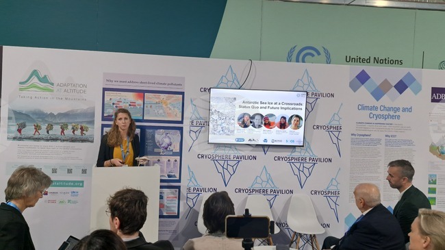 Ледът в Антарктика се топи необичайно бързо, казаха учени на СОР29