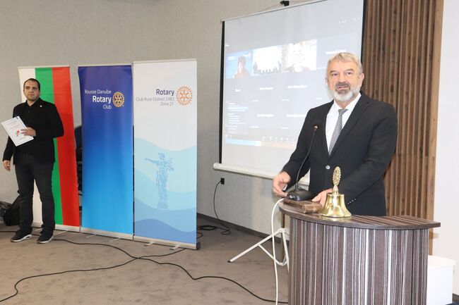 Драгомир Драганов към ротарианците: Добротата е най-мощният начин за промяна на съдби
