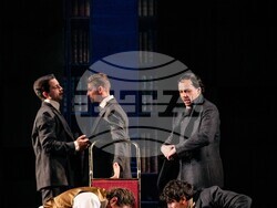 „Солунските атентатори“ в театър „Българска армия“, снимка театър „Българска армия“ /Борис Урумов