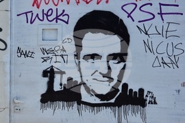 Румъния - Никушор Дан - предизборни плакати