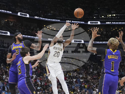 Lakers Pelicans Basketball