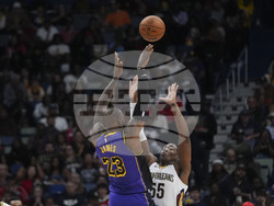 Lakers Pelicans Basketball