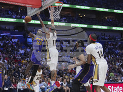 Lakers Pelicans Basketball