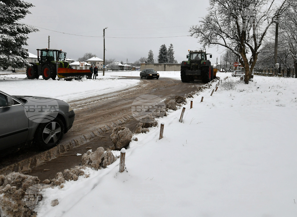 Исперих - зима - снегопочистване - благотворителност