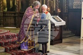 Търговище - храм „Св. Йоан Рилски“ - неделна служба