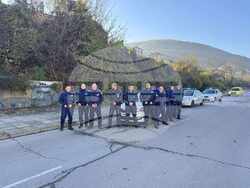 С минута мълчание, звукова и светлинна сигнализация полицейски екипи отдадоха почит към загиналите в пътнотранспортни произшествия