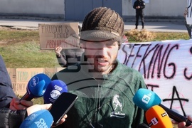 Село Бусманци - „Солидарност с мигрантите - България“ - протест