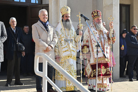Монтана - Света литургия - патриарх Даниил