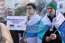 „Победа за Украйна! Свобода за Русия!“- митинг