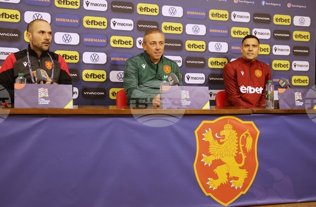 Национален стадион „Васил Левски" - Илиан Илиев - пресконференция 