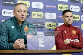 Национален стадион „Васил Левски" - национален отбор по футбол - пресконференция