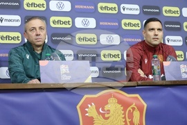 Национален стадион „Васил Левски" - национален отбор по футбол - пресконференция