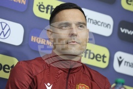 Национален стадион „Васил Левски" - национален отбор по футбол - пресконференция  - Георги Миланов