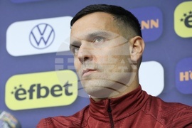 Национален стадион „Васил Левски" - национален отбор по футбол - пресконференция  - Георги Миланов