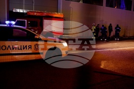 Сграда - паднало скеле - инцидент