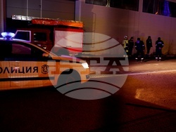 Сграда - паднало скеле - инцидент