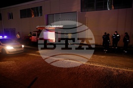 Сграда - паднало скеле - инцидент