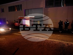 Сграда - паднало скеле - инцидент