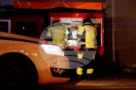 Сграда - паднало скеле - инцидент