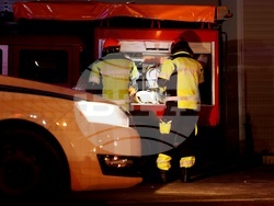 Сграда - паднало скеле - инцидент