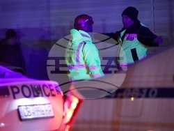 Сграда - паднало скеле - инцидент